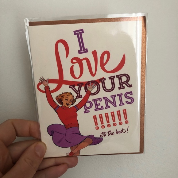 “I Love your penis” Greeting Cards - Picture 4 of 9